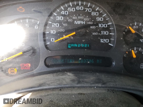 2004 GMC Yukon SLE with VIN 1GKEC13V64R216712, listed as a Copart auction lot 42824495 with 183,706 mi miles and Salvage Title. Bid and sale history available at carsss.com. Image 9.