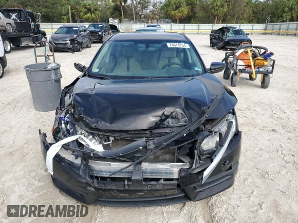 2017 Honda Civic Sedan LX with VIN 19XFC2F59HE078988, listed as a Copart auction lot 78674754 with 99,476 mi miles and Salvage Title. Bid and sale history available at carsss.com. Image 5.