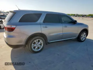 2013 Dodge Durango SXT z VIN 1C4RDHAGXDC697865, wystawiony jako Copart lot #52635305 z przebiegiem 206 980 mil mil oraz Czysty tytuł • Clean title. Historia ofert i sprzedaży dostępna na DreamBid. Obrazek 3.