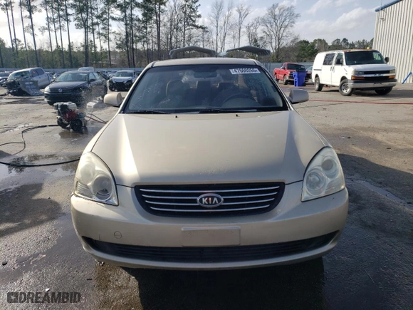 2008 Kia Optima LX with VIN KNAGE123985269767, listed as a Copart auction lot 47660265 with 176,677 mi miles and Salvage Title. Bid and sale history available at carsss.com. Image 5.
