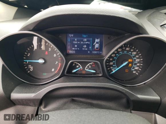 2013 Ford Escape SE with VIN 1FMCU0G91DUC27164, listed as a Copart auction lot 60989985 with 189,612 mi miles and Salvage title. Bid and sale history available at DreamBid. Image 9.