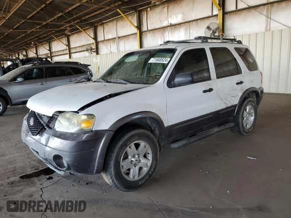 2006 Ford Escape XLT with VIN 1FMYU03166KA73605, listed as a Copart auction lot 71968524 with 143,742 mi miles and Salvage Title. Bid and sale history available at carsss.com. Image 1.