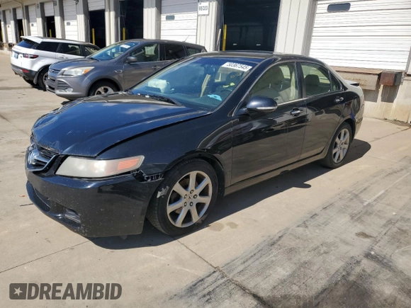 2004 Acura TSX with VIN JH4CL96844C024648, listed as a Copart auction lot 50367545 with 219,987 mi miles and Salvage Title. Bid and sale history available at carsss.com. Image 1.