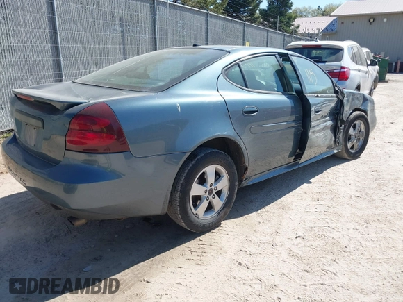 2006 Pontiac Grand Prix z VIN 2G2WP552061225680, wystawiony jako IAAI lot #42221115 z przebiegiem 186 924 mil mil oraz . Historia ofert i sprzedaży dostępna na DreamBid. Obrazek 4.