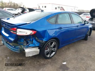 2017 Ford Fusion Sport with VIN 3FA6P0VP3HR256856, listed as a IAAI auction lot 41998564 with 106,932 mi miles. Bid and sale history available at carsss.com. Image 4.