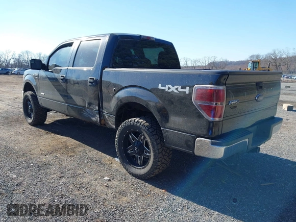 2014 Ford F-150 XL with VIN 1FTFW1ET4EFC16651, listed as a IAAI auction lot 41826158 with 137,544 mi miles. Bid and sale history available at carsss.com. Image 3.
