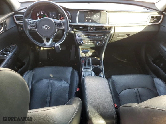 2018 Kia Optima EX with VIN 5XXGU4L3XJG234534, listed as a Copart auction lot 89208995 with 90,171 mi miles and Salvage Title. Bid and sale history available at carsss.com. Image 8.