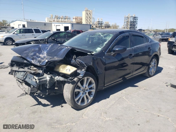 2016 Mazda Mazda6 i Touring with VIN JM1GJ1V58G1460386, listed as a Copart auction lot 49806445 with 0 mi miles and Salvage Title. Bid and sale history available at carsss.com. Image 1.