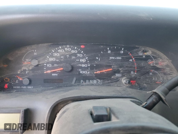 2002 Ford F-250 XL with VIN 1FTNW20F12EA44390, listed as a Copart auction lot 83888084 with 285,250 mi miles and Salvage Title. Bid and sale history available at DreamBid. Image 9.