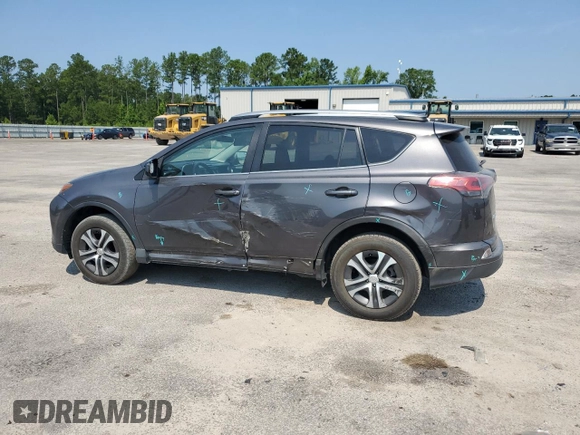 2017 Toyota RAV4 LE with VIN 2T3BFREV0HW656450, listed as a Copart auction lot 61495335 with 45,723 mi miles and Salvage title. Bid and sale history available at DreamBid. Image 2.