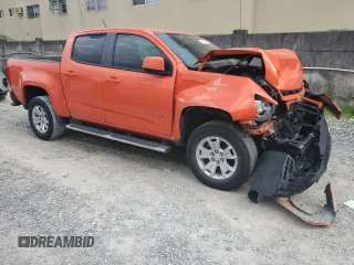 2021 Chevrolet Colorado 2WD LT with VIN 1GCGSCEA1M1137380, listed as a Copart auction lot 71958934 with 53,894 mi miles and Non Repairable. Bid and sale history available at carsss.com. Image 4.