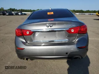 2014 Infiniti Q50 Premium with VIN JN1BV7ARXEM695610, listed as a Copart auction lot 68027764 with 144,392 mi miles and Non Repairable. Bid and sale history available at carsss.com. Image 6.