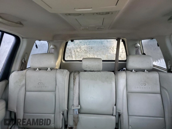 2004 Infiniti QX56 with VIN 5N3AA08C34N801615, listed as a Copart auction lot 42969515 with 0 mi miles and Salvage Title. Bid and sale history available at carsss.com. Image 10.