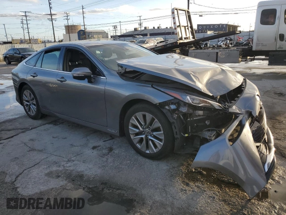 2023 Toyota Mirai XLE with VIN JTDAAAAA9PA009069, listed as a Copart auction lot 53739195 with 8,497 mi miles and Salvage Title. Bid and sale history available at carsss.com. Image 4.