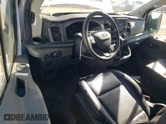 2023 Ford Transit Cargo z VIN 1FTBR1X81PKA66166, wystawiony jako Copart lot #46865065 z przebiegiem 108 487 mil mil oraz Szkoda całkowita • Salvage title. Historia ofert i sprzedaży dostępna na DreamBid. Obrazek 8.