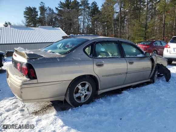 2004 Chevrolet Impala LS with VIN 2G1WH52K949406541, listed as a Copart auction lot 43159855 with 123,892 mi miles and Clean Title. Bid and sale history available at carsss.com. Image 3.