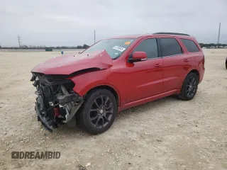 2017 Dodge Durango R/T with VIN 1C4SDHCT4HC906695, listed as a Copart auction lot 42780645 with 72,598 mi miles and Salvage Title. Bid and sale history available at carsss.com. Image 1.