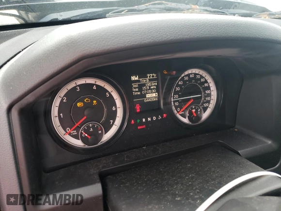 2018 Ram 1500 Express с VIN 3C6JR6AG0JG195515, выставлен на аукционе Copart как лот 56782275 с пробегом 64 439 миль миль и Списание • Salvage title. История ставок и продаж доступна на DreamBid. Изображение 9.