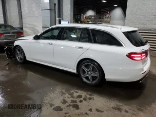 2017 Mercedes-Benz E-Class E 400 Luxury with VIN WDDZH6GB3HA141604, listed as a Copart auction lot 45021124 with 43,756 mi miles. Bid and sale history available at carsss.com. Image 2.