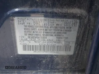 2017 Nissan Sentra S with VIN 3N1AB7AP8HY300618, listed as a IAAI auction lot 38700856 with 156,205 mi miles and . Bid and sale history available at DreamBid. Image 9.