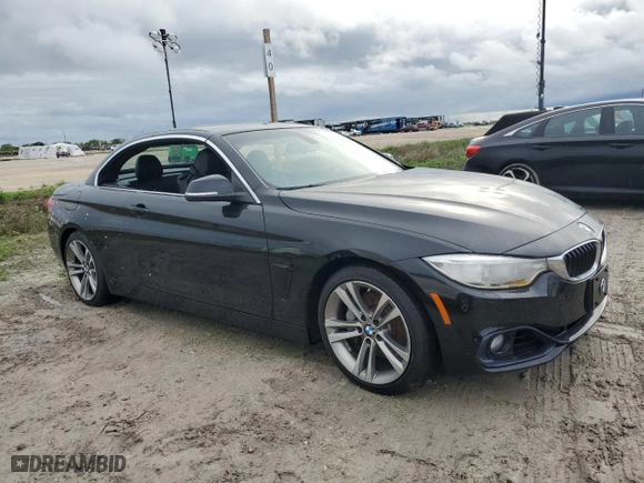 2016 BMW 4 Series 435i xDrive with VIN WBA3T7C58G5A37217, listed as a Copart auction lot 73744774 with 0 mi miles and Non Repairable. Bid and sale history available at carsss.com. Image 4.
