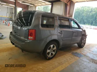 2012 Honda Pilot EX-L with VIN 5FNYF4H50CB058303, listed as a Copart auction lot 60607375 with 147,939 mi miles and Salvage title. Bid and sale history available at DreamBid. Image 3.