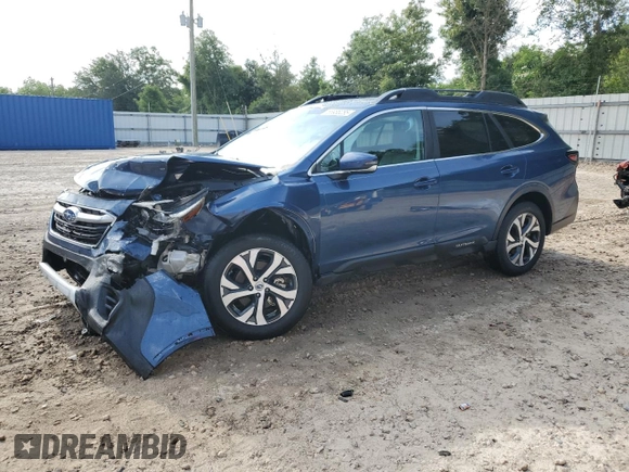2022 Subaru Outback Limited with VIN 4S4BTANC3N3249791, listed as a Copart auction lot 56988285 with 27,666 mi miles and Non repairable. Bid and sale history available at DreamBid. Image 1.