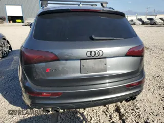 2015 Audi SQ5 Premium Plus with VIN WA1CGAFP0FA078651, listed as a Copart auction lot 75446814 with 106,646 mi miles and Salvage title. Bid and sale history available at DreamBid. Image 6.