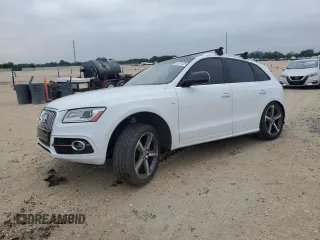 2015 Audi Q5 Premium Plus with VIN WA1DGAFP6FA090940, listed as a Copart auction lot 55791425 with 130,738 mi miles and Salvage title. Bid and sale history available at DreamBid. Image 1.