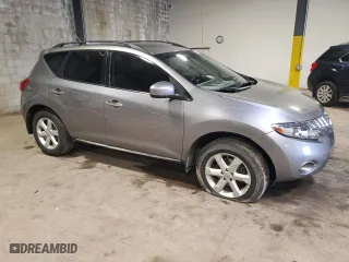 2009 Nissan Murano SL with VIN JN8AZ18W79W112351, listed as a Copart auction lot 51777085 with 128,351 mi miles and Salvage Title. Bid and sale history available at carsss.com. Image 4.