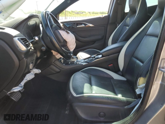 2017 Infiniti QX30 Sport with VIN SJKCH5CP4HA019827, listed as a Copart auction lot 57506415 with Not provided miles and Salvage title. Bid and sale history available at DreamBid. Image 7.