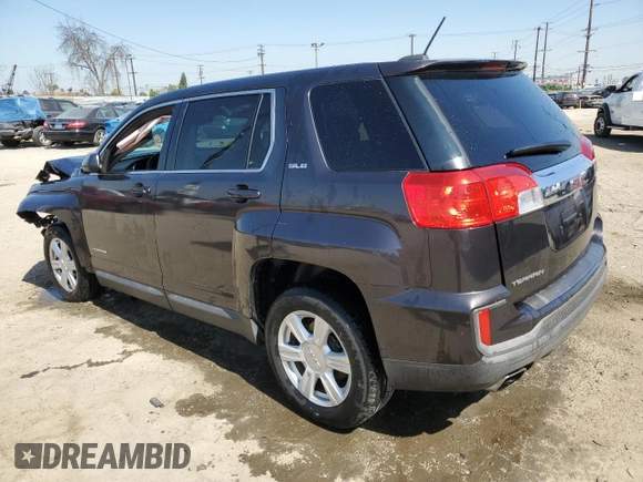 2016 GMC Terrain SLE with VIN 2GKALMEK8G6151252, listed as a Copart auction lot 52784075 with 51,523 mi miles and Salvage Title. Bid and sale history available at DreamBid. Image 2.