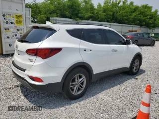 2017 Hyundai Santa Fe 2.4L with VIN 5XYZUDLB2HG428965, listed as a Copart auction lot 60867185 with 124,285 mi miles and Clean title. Bid and sale history available at DreamBid. Image 3.