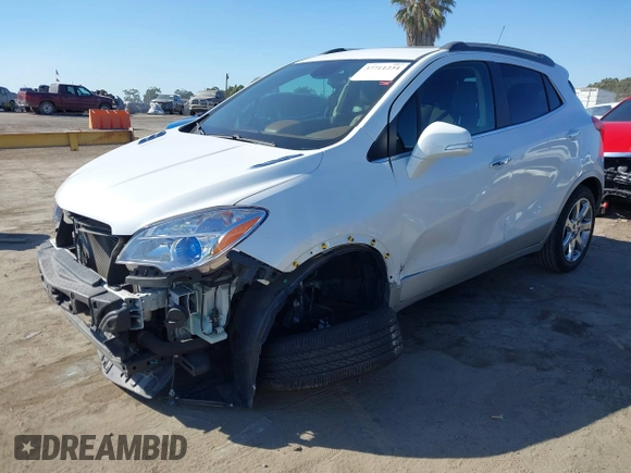 2016 Buick Encore Leather with VIN KL4CJCSB2GB544440, listed as a IAAI auction lot 37711234 with 61,927 mi miles. Bid and sale history available at carsss.com. Image 18.