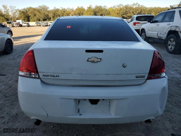 2012 Chevrolet Impala Police Police with VIN 2G1WD5E37C1323042, listed as a Copart auction lot 87278824 with 0 mi miles and Salvage Title. Bid and sale history available at carsss.com. Image 6.
