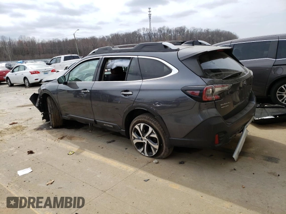 2021 Subaru Outback Touring XT with VIN 4S4BTGPD2M3193317, listed as a Copart auction lot 49117615 with 50,610 mi miles and Salvage title. Bid and sale history available at DreamBid. Image 2.