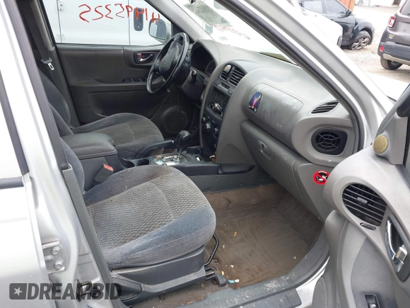 2005 Hyundai Santa Fe GLS with VIN KM8SC13D05U955011, listed as a IAAI auction lot 41496442 with 1 mi miles. Bid and sale history available at carsss.com. Image 5.