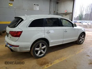 2014 Audi Q7 3.0T S line Prestige with VIN WA1DGAFE6ED020219, listed as a Copart auction lot 44638495 with 121,047 mi miles and Salvage Title. Bid and sale history available at carsss.com. Image 3.