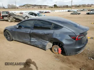 2022 Tesla Model 3 Performance with VIN 5YJ3E1EC2NF357843, listed as a Copart auction lot 47617575 with 25,189 mi miles and Salvage Title. Bid and sale history available at DreamBid. Image 2.