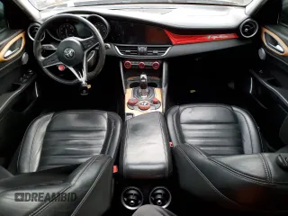 2017 Alfa Romeo Giulia Ti with VIN ZARFAEEN3H7529654, listed as a Copart auction lot 42507823 with 0 mi miles. Bid and sale history available at carsss.com. Image 8.