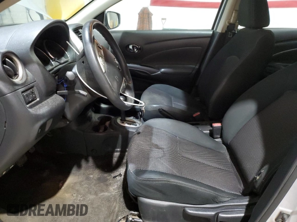 2019 Nissan Versa SV with VIN 3N1CN7AP7KL875992, listed as a Copart auction lot 51019335 with 128,429 mi miles and Salvage title. Bid and sale history available at DreamBid. Image 7.
