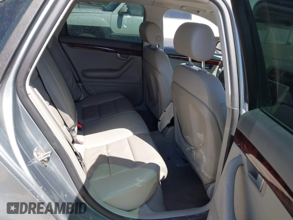 2006 Audi A4 2.0T with VIN WAUDF78E06A256549, listed as a IAAI auction lot 42072431 with 188,805 mi miles. Bid and sale history available at carsss.com. Image 8.