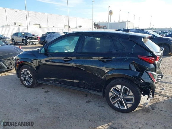 2023 Hyundai Kona Electric SEL with VIN KM8K33AG5PU193466, listed as a IAAI auction lot 41407710 with NaN miles. Bid and sale history available at carsss.com. Image 14.