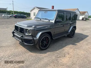 2020 Mercedes-Benz G 63 AMG z VIN WDCYC7HJ3LX334853, wystawiony jako Copart lot #60224255 z przebiegiem 97 459 mil mil oraz Czysty tytuł • Clean title. Historia ofert i sprzedaży dostępna na DreamBid. Obrazek 1.