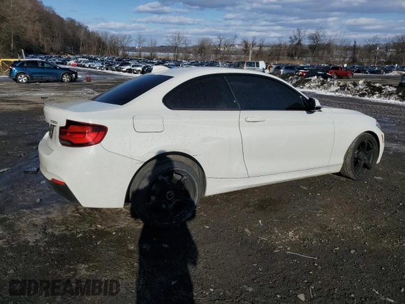 2020 BMW 2 Series 230i xDrive with VIN WBA2J3C03L7E78623, listed as a Copart auction lot 88982775 with 44,615 mi miles and Salvage Title. Bid and sale history available at carsss.com. Image 3.