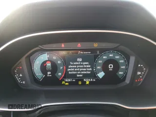2022 Audi Q3 S line Premium with VIN WA1DECF38N1095344, listed as a Copart auction lot 43791725 with 16,261 mi miles and Salvage Title. Bid and sale history available at carsss.com. Image 9.