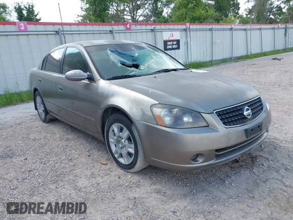 2006 Nissan Altima S with VIN 1N4AL11DX6N432177, listed as a IAAI auction lot 42298645 with 145,677 mi miles and . Bid and sale history available at DreamBid. Image 1.