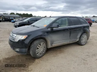 2008 Ford Edge Limited with VIN 2FMDK49C88BA98474, listed as a Copart auction lot 47703155 with 214,960 mi miles and Salvage Title. Bid and sale history available at carsss.com. Image 1.