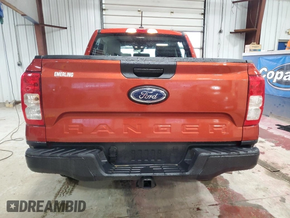 2024 Ford Ranger XL with VIN 1FTER4PH9RLE33049, listed as a Copart auction lot 82083164 with 786 mi miles and Salvage Title. Bid and sale history available at carsss.com. Image 6.