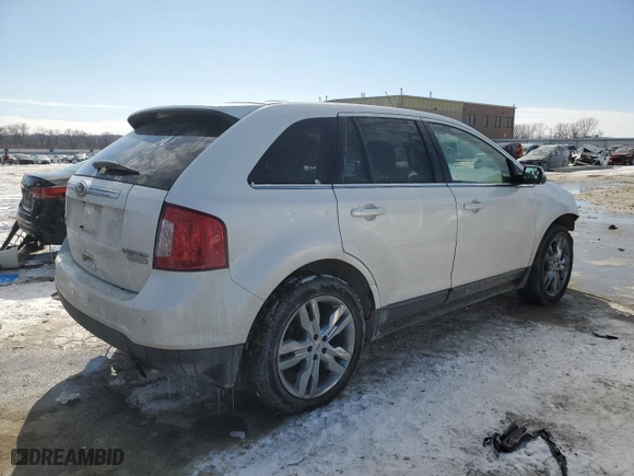 2013 Ford Edge Limited with VIN 2FMDK3K91DBA09895, listed as a Copart auction lot 46351895 with 149,760 mi miles and Salvage Title. Bid and sale history available at carsss.com. Image 3.